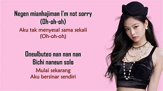 Lirik Lagu Solo Jennie Bahasa Korea